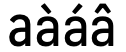 a